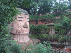 The face of the Grand Buddha