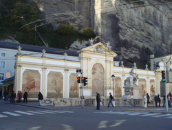 Elaborate Baroque trough in Salzburg