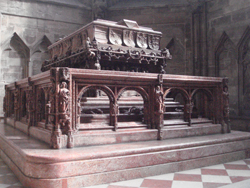 Tomb of Fredrick III in St Stephens Cathedral in Vienna