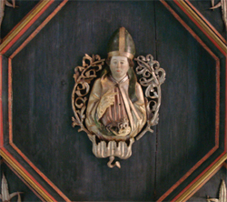 Detail from the ceiling of the Knights Hall in Hohes Schloss, F&uuml;ssen