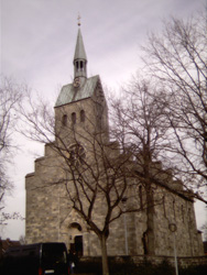 Church at Ladbergen in North-Rhine Westphalia in Germany