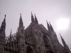 Fa&ccedil;ade of the Duomo in Milan