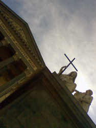Church of Gran Madre on the banks of the River Po in Turin