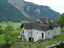 Ticinese house at the Ballenberg Open Air Museum