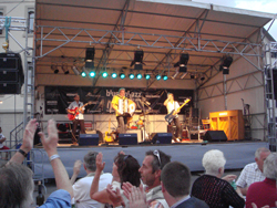 Jumpin Johnny Sansone performs at Rapperswils Blues n Jazz Festival 2008