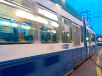 A Zürich tram