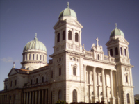 Basilica-style Catholic Cathedral in Christchurch, South Island, New Zealand