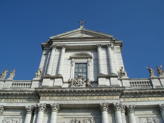 Solothurn - Façade of Solothurn Cathedral