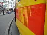 Basel - Tram at Centralbahnplatz