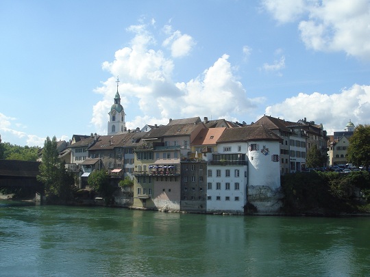 Olten - Altstadt seen from across the Aare