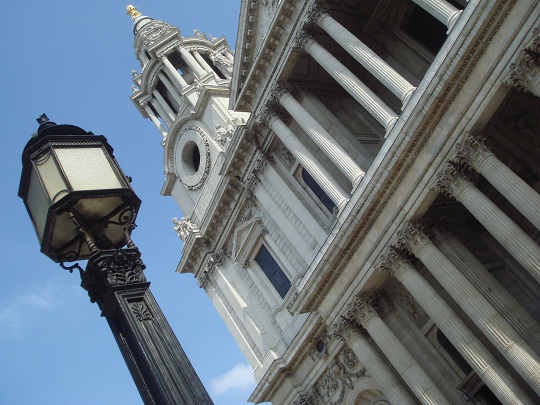 London - façade of St Pauls Cathedral