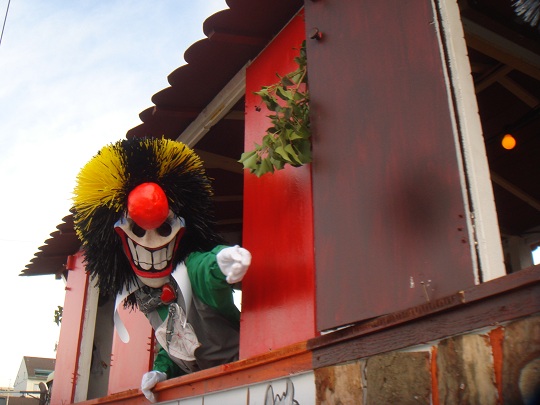 Basler Fasnacht - Waggis at the Fasnacht cortege