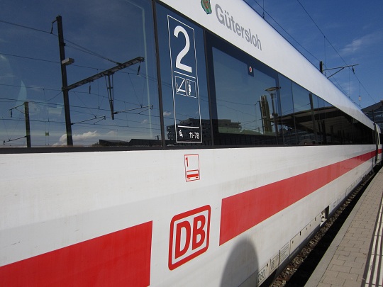 Basel SBB - Deutsche Bahn train