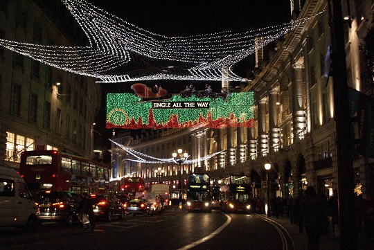 London - Regent Street Christmas lights