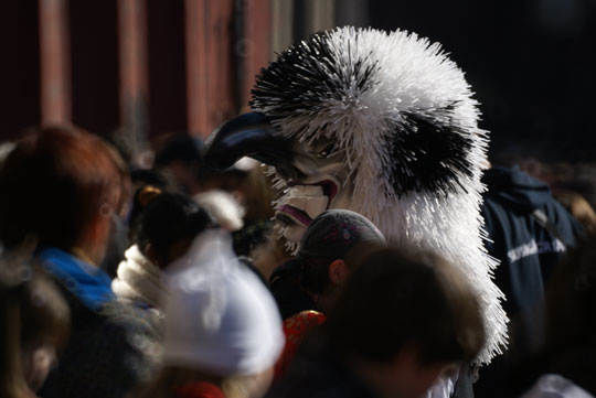 Basel Fasnacht - Waggis in the wild