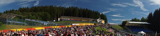 Spa Francorchamps - Eau Rouge